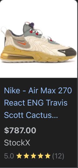 Nike Air Max 270 React ENG Cactus Trails
