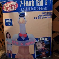 Inflatable stork For Expecting Mom $20 Obo