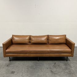 West Elm, Axel Leather Sofa