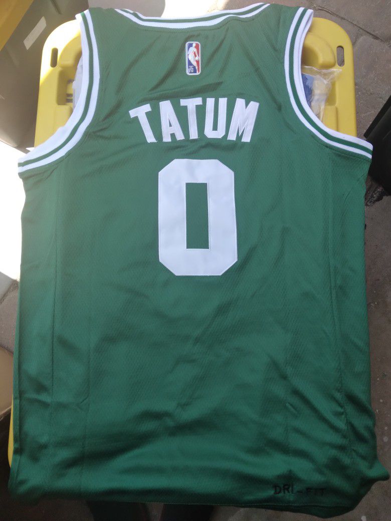 Jason Tatum Boston Celtics Jersey..everything Stitched..size Large Only 