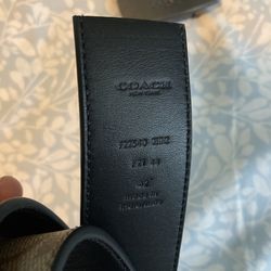 Coach Belt
