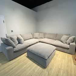 Cloud couch modular sectional