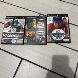 PlayStation 2 Games !!! Take All 3 For $10!!!