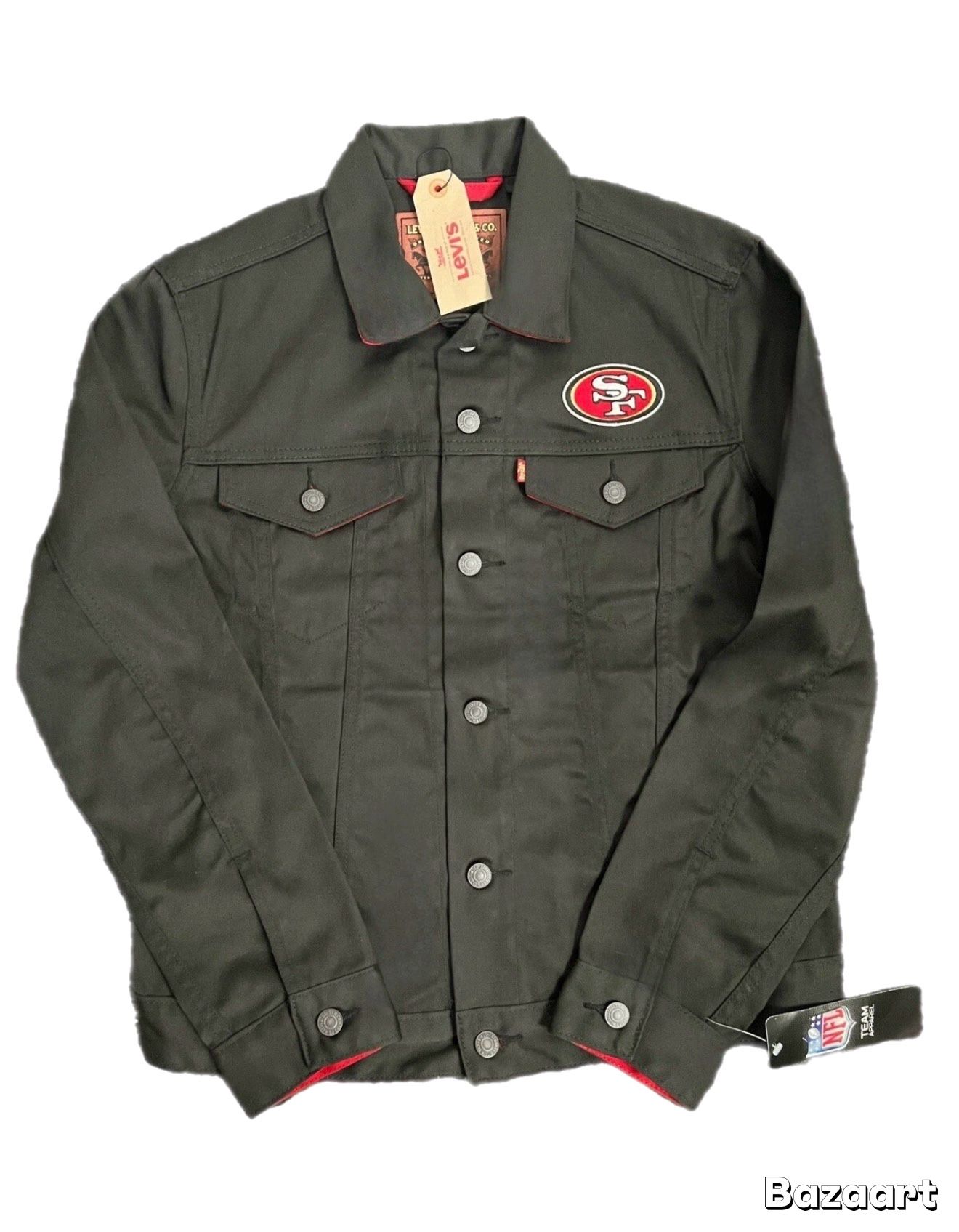 New Levis x San Francisco 49ers Vintage Denim Jacket - Large