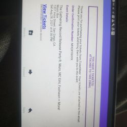 1 Ticket For The Gathering Hip Hop Show TONIGHT