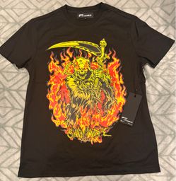 GFTD LA - NWT Medium Black Savage T-Shirt w/Rhinestones