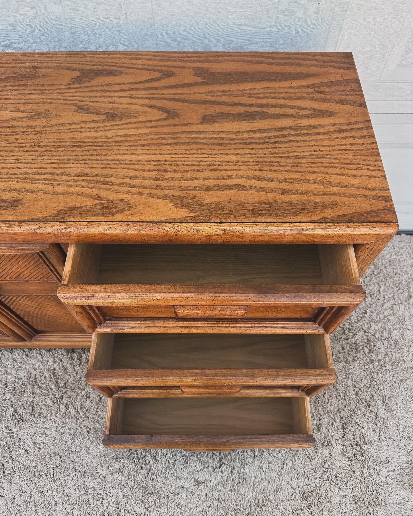 vintage thomasville 9 drawer dresser Restoration of a Vintage 1960s Faux Bamboo 9