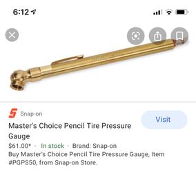 Tire gauge, pressure gauge, snap-on, Snapon, pencil tire pressure gauge $20 OBO make me an offer! Buy more than one and save. No more mark downs.