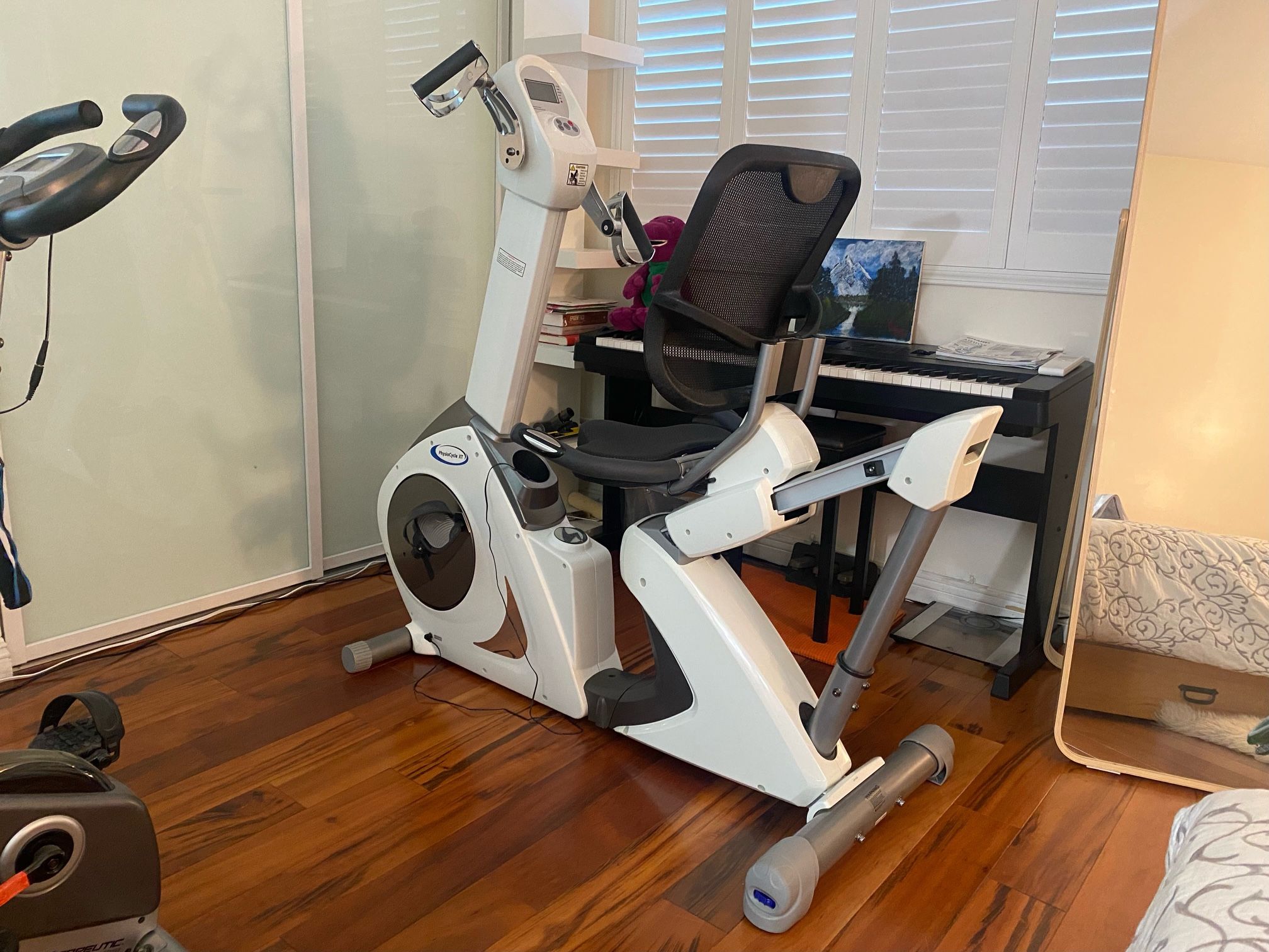 PhysioCycle XT Recumbent Bike and Upper Body Arm Bike