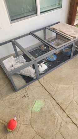 Large bunny hutch (bunny not included)