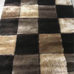 Brand New Glitter Shaggy Rug
