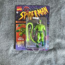 Scorpion figure (box opened)