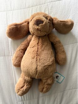BASHFUL TOFFEE PUPPY STUFF ANIMAL JellyCat