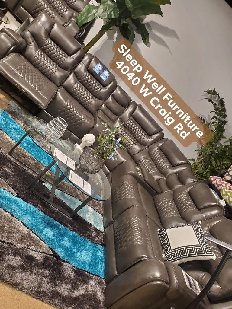 ✨️Reclining Sectionals Sofas ✨️ Furniture Sectionals, Bedrooms, Dining Avail