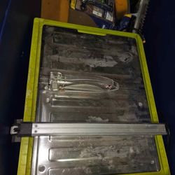 Tile Saw With Tools