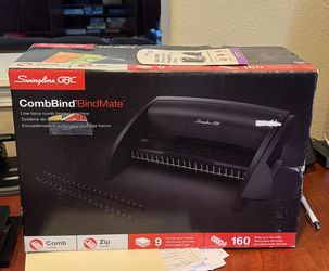 Swingline GBC CombBind BindMate Book Binder