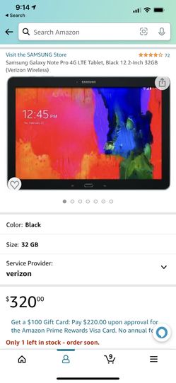 Samsung Galaxy Note Pro 4g