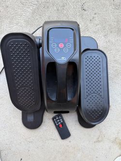 Under desk electric elliptical