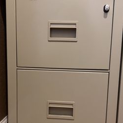 Fire king turtle 2  drawer filing cabinet