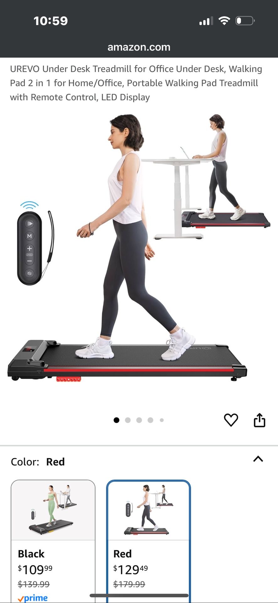 Under Desk Treadmill