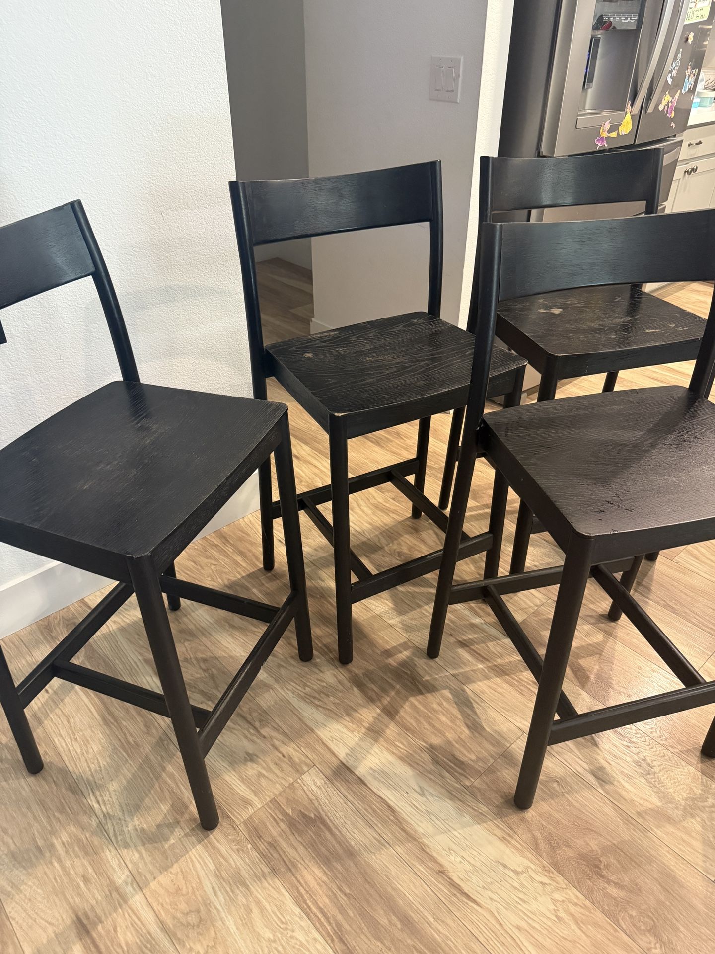 Bar stools- wood