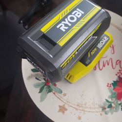 40 Volt Ryobi Battery And Charger