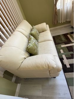 Set sofa leather