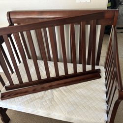 Mini Baby Crib & Mattress