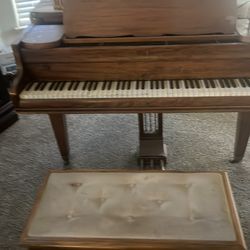 Chickering antique piano