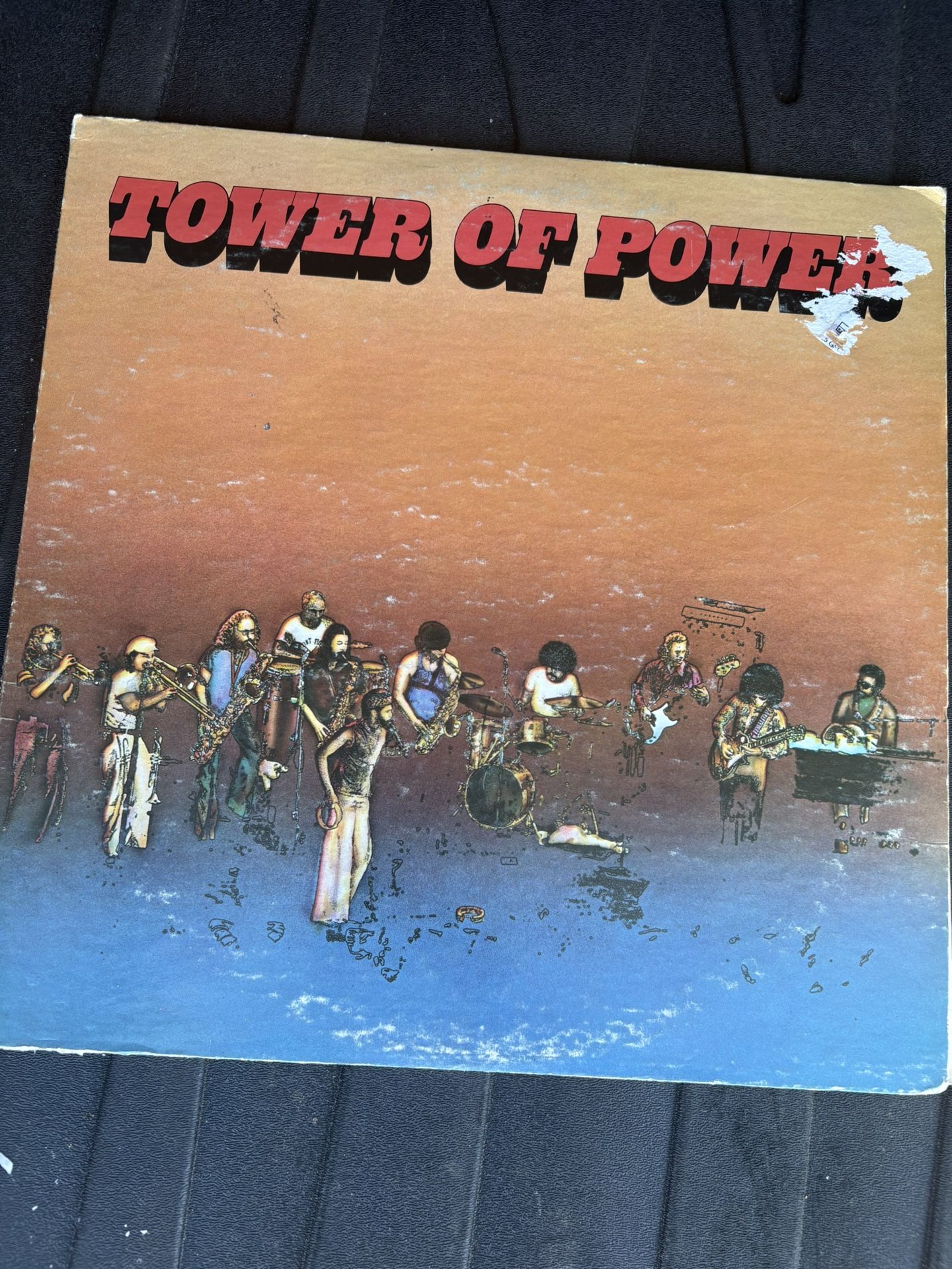 TOWER OF POWER - Self Titled LP 12" Vinyl Album VG+ - 1973