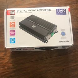 Amplifier 1000 Watts Brand New In The Box Digital Mono Amplifier 