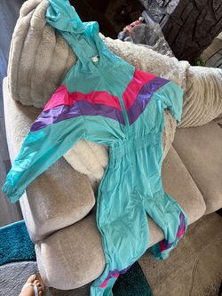 Retro Windbreaker Jumpsuit One-Piece