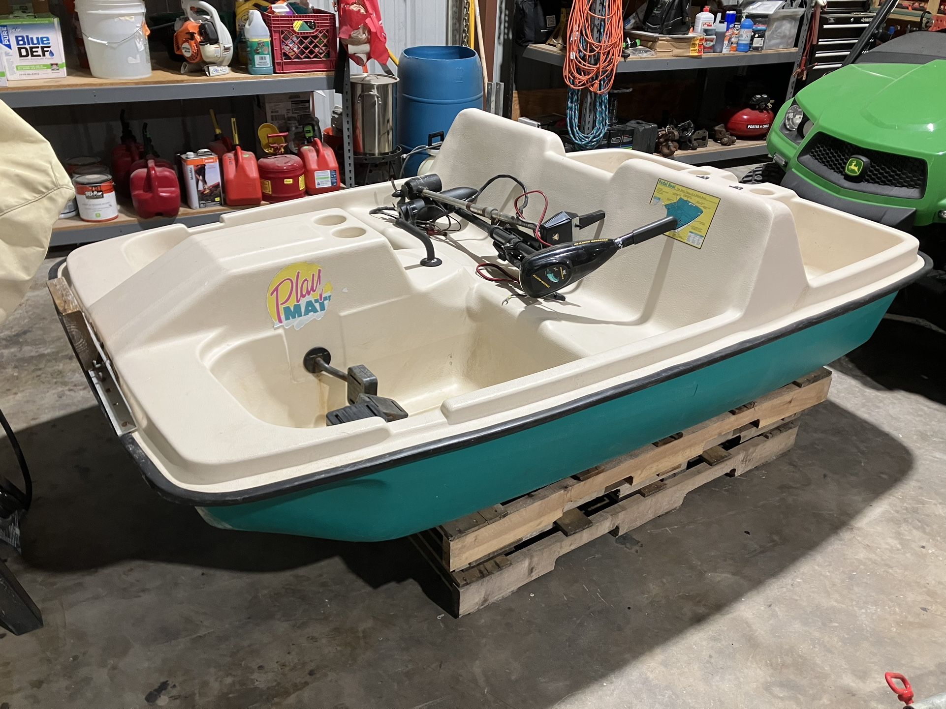 Pedal Boat And Trolling Motor