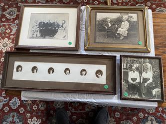 Vintage Framed Photos 