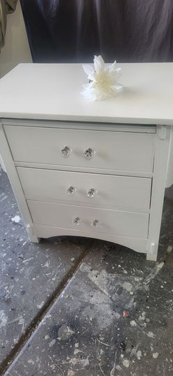 Beautiful Farmhouse Nightstand Or Side Table,  Entryway Table, so many choices. Solid Wood Perfect Condition.