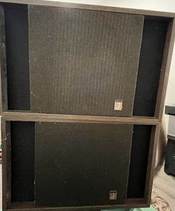 Vintage Jensen TF-15 High Fidelity Bookshelf Speaker System 8” Woofer 3” Tweeter 8 Ohms 15w