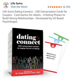 Dating Connect 220 Game Cards For Amazing Date Night Conversations New Sealed ..
