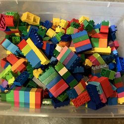 Huge Lot Of Duplo Building Blocks!