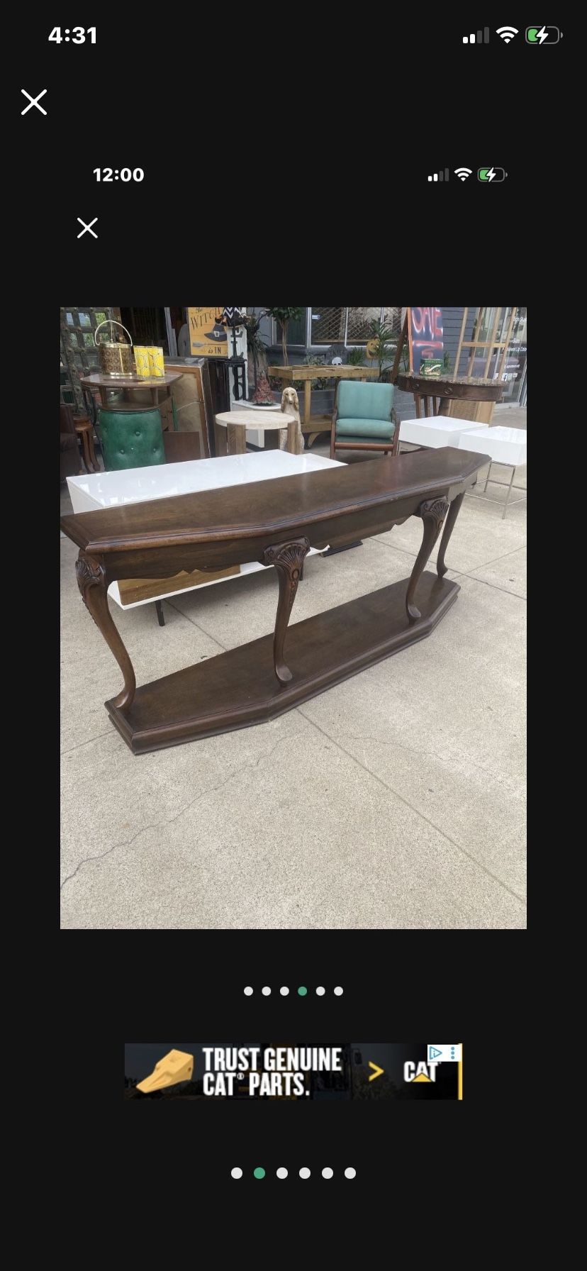 Antique Hallway, Entry Table