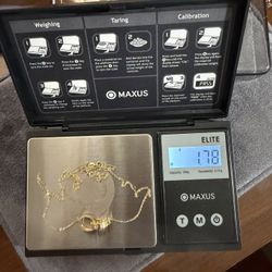 18k Saudi Gold Necklace 