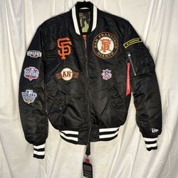 San Francisco Bomber Jacket.  New. No Trades. 