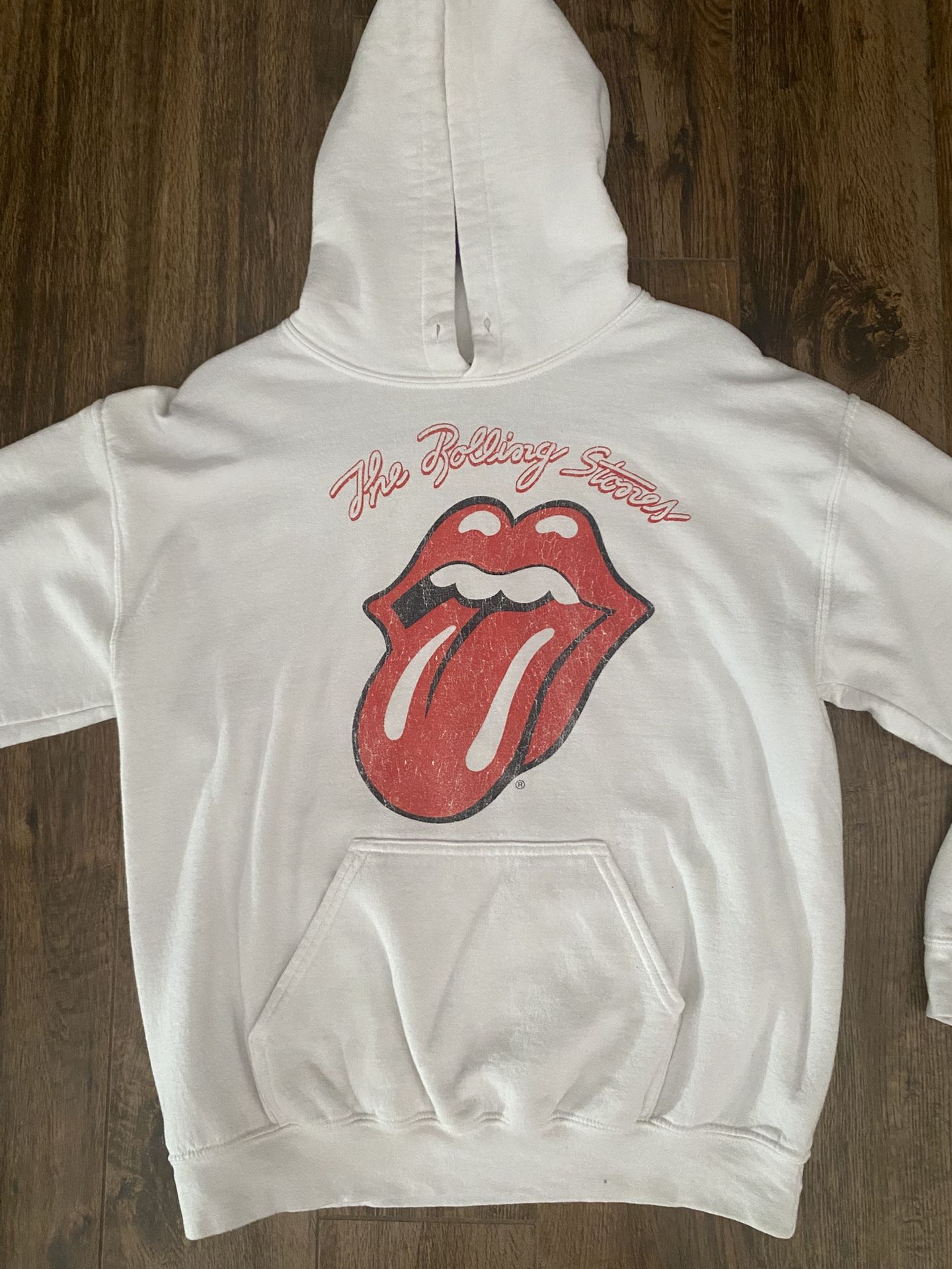 The Rolling Stones Hooded Sweatshirt Sz.Medium