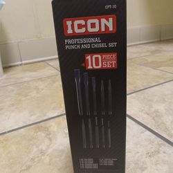 Punch And Chisel Professional 10 PC Set