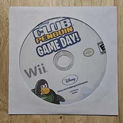 Club Penguin: Game Day Nintendo Wii Video Game DISC ONLY