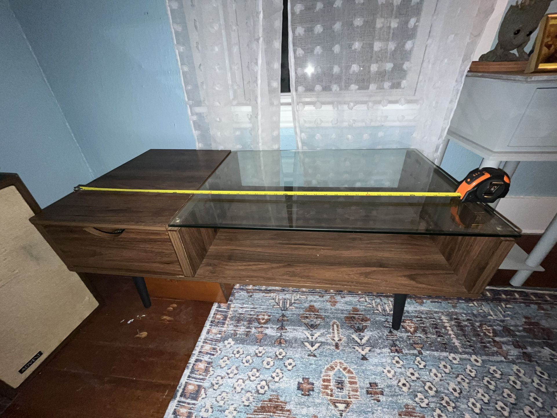 Glass Top Coffee Table