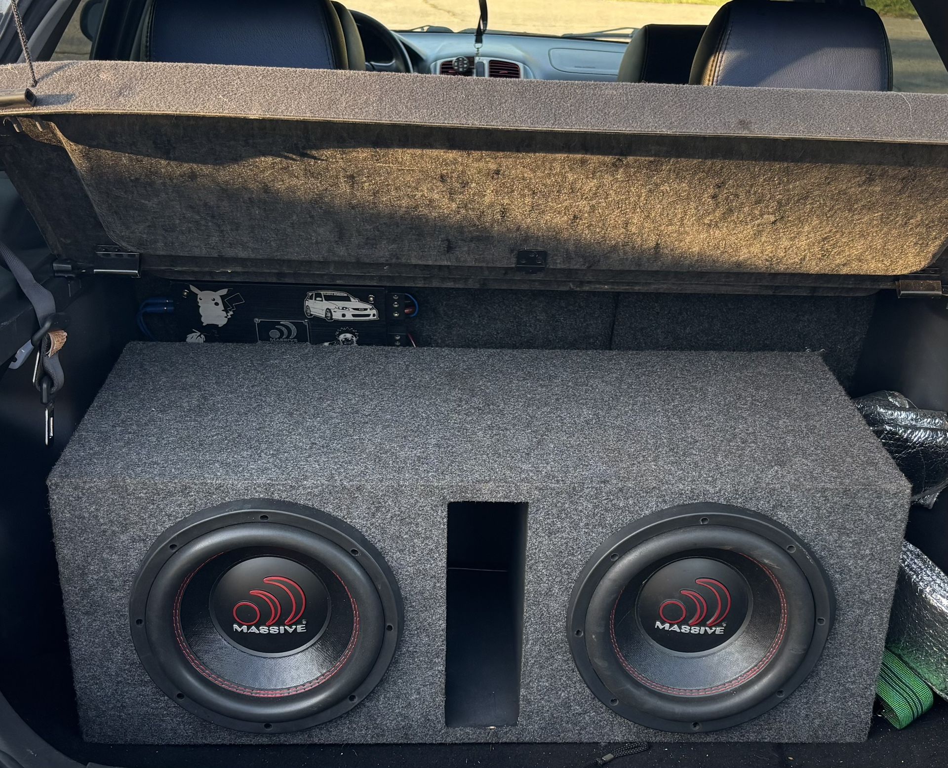 Massive Dual 12” Subwoofer With Ported Box