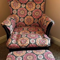 Chair Glider & Ottoman 