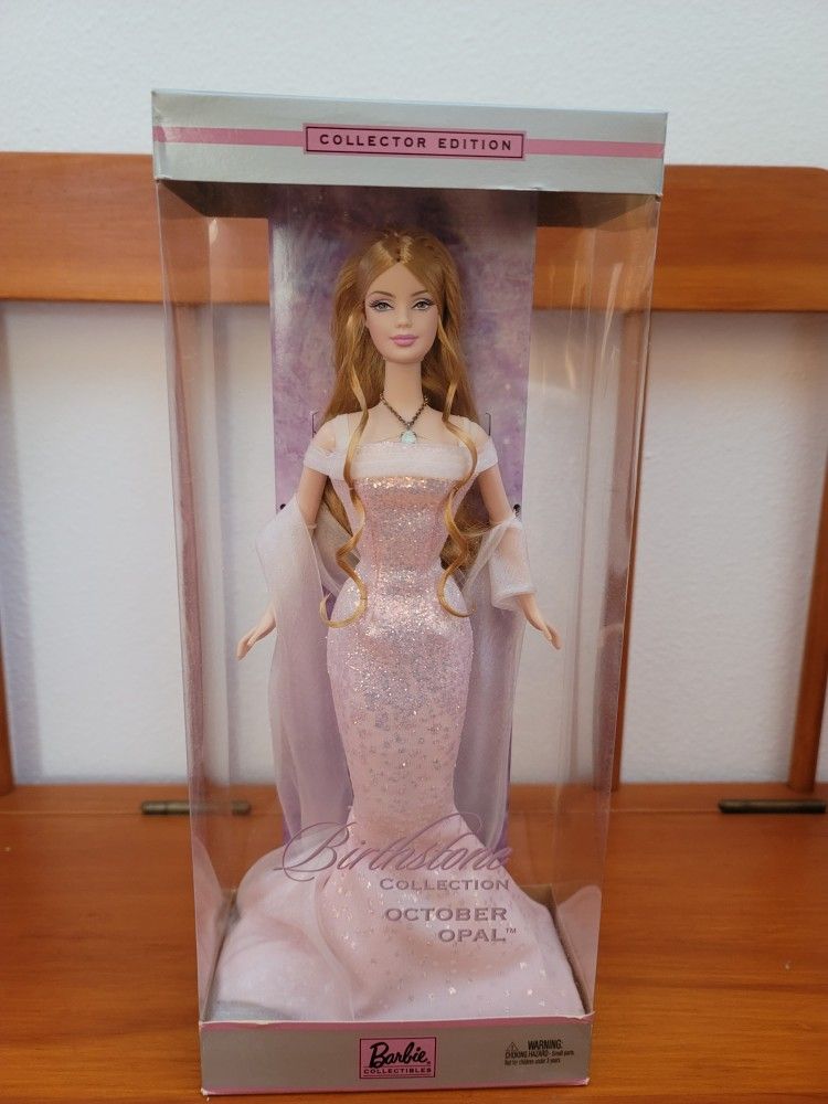 Birthstone Collection October Opal Barbie Collector Edition