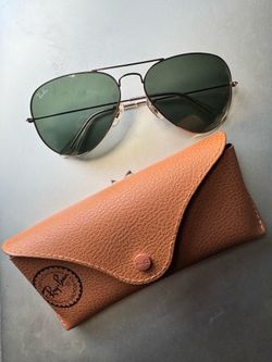 Ray-Ban Aviator Havana Collection Gold Frame/ Grey Lenses RB3025