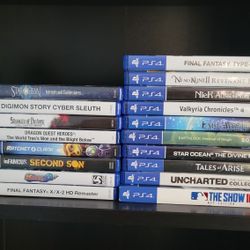 Various PS4 Games
